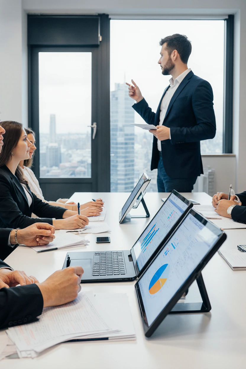 Equipo de expertos en escalado de negocios